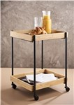 ROLLING TABLE W/2 TRAYS