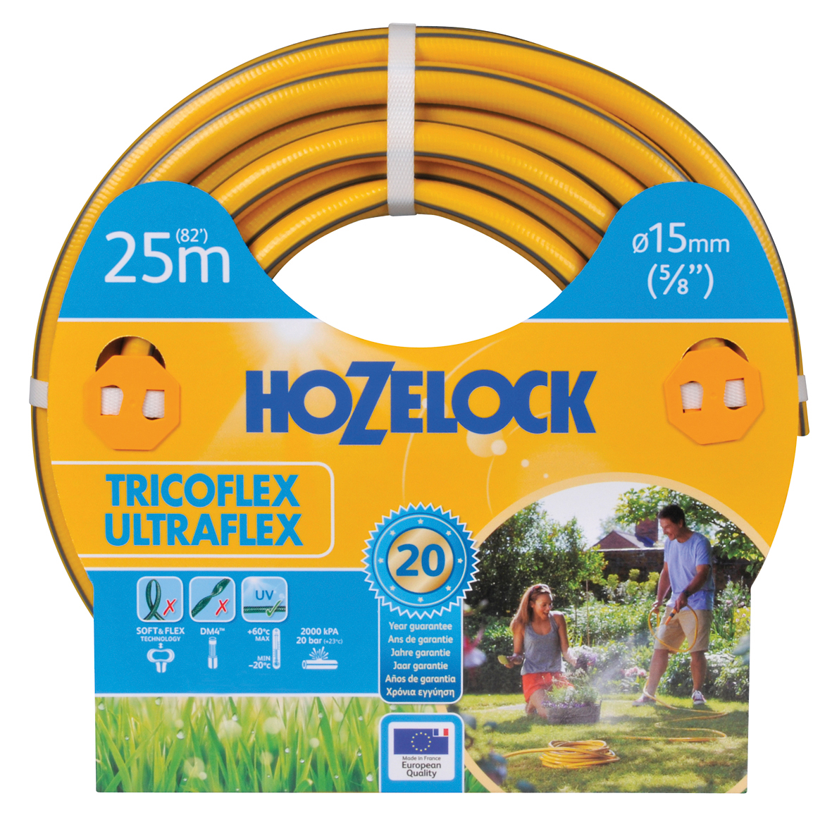 HAGESLANGE ULTRAFLEX 20M 1/2" HOZELOCK