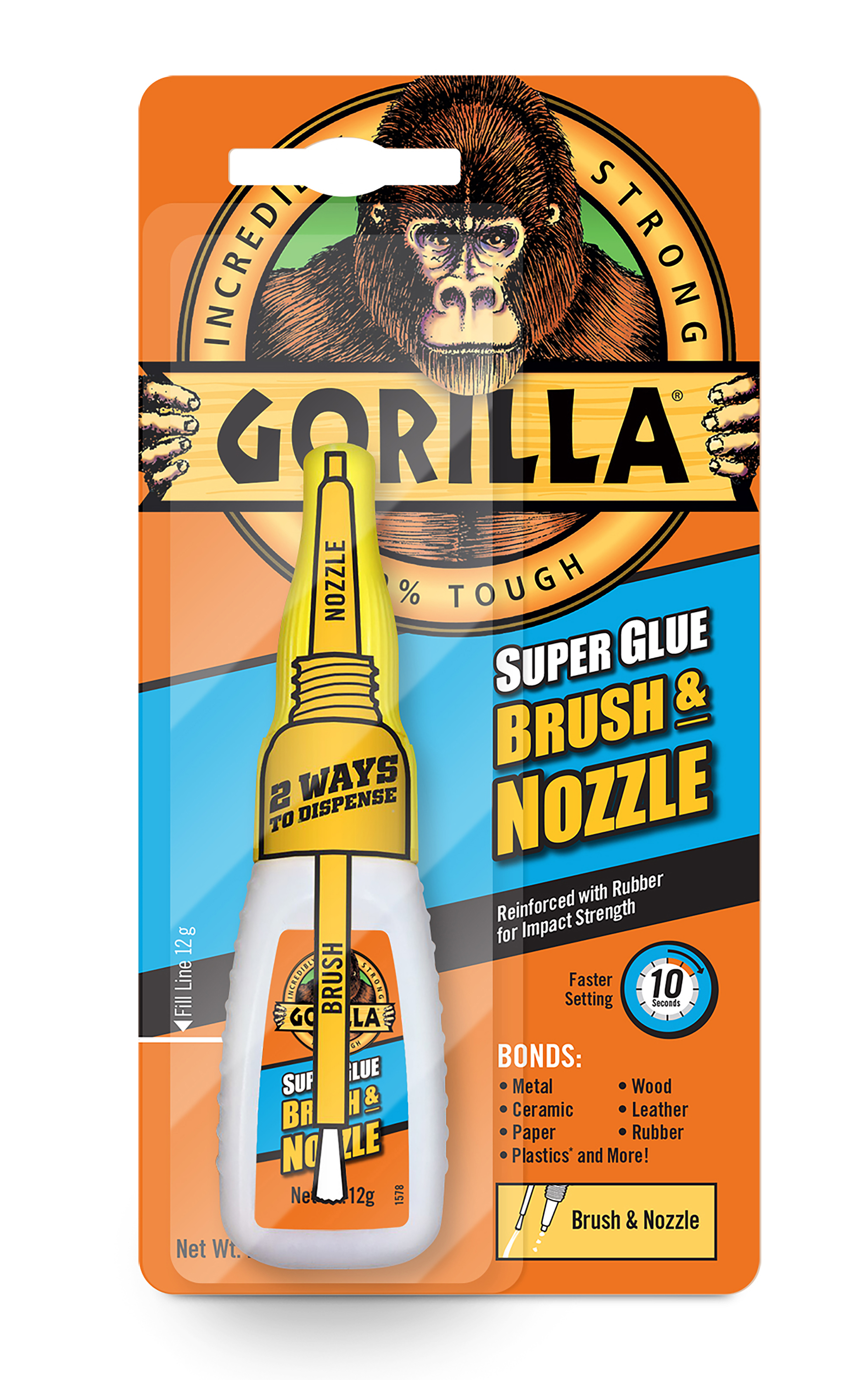 SUPERLIM GORILLA BRUSH&NOZZLE 12G