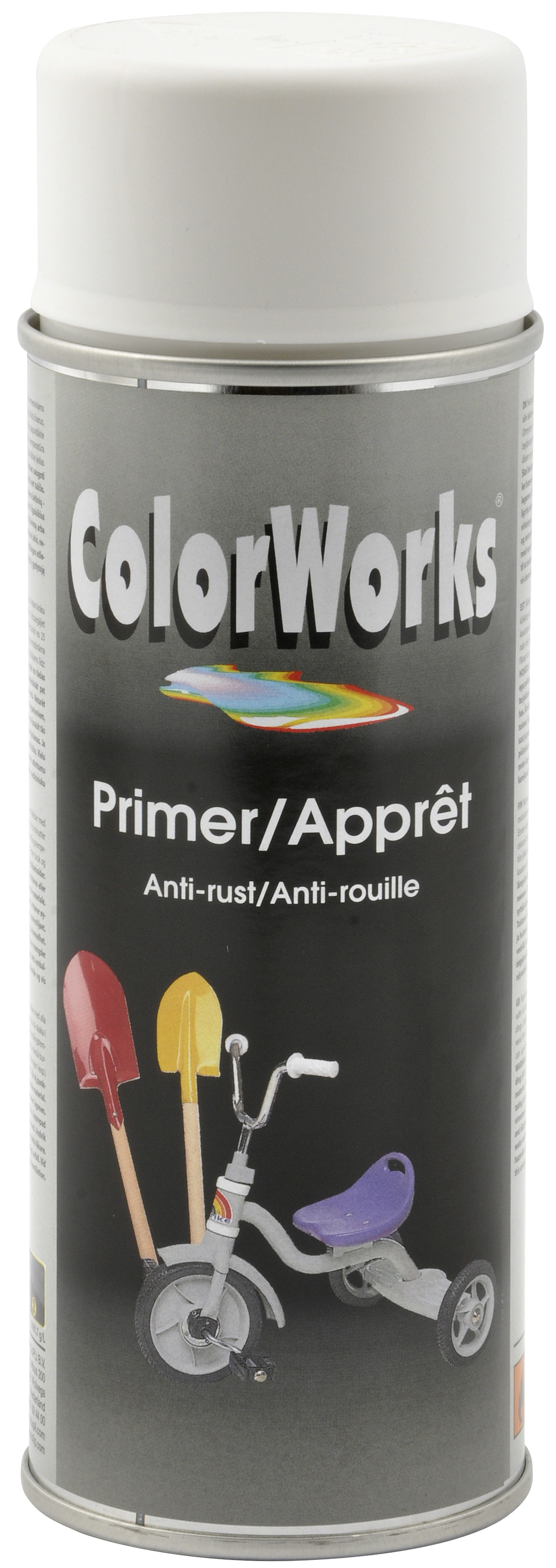 COLORSPRAY 400ML HVIT GRUNNING