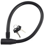 BICYCLE CABLE LOCK 15 X 600 MM