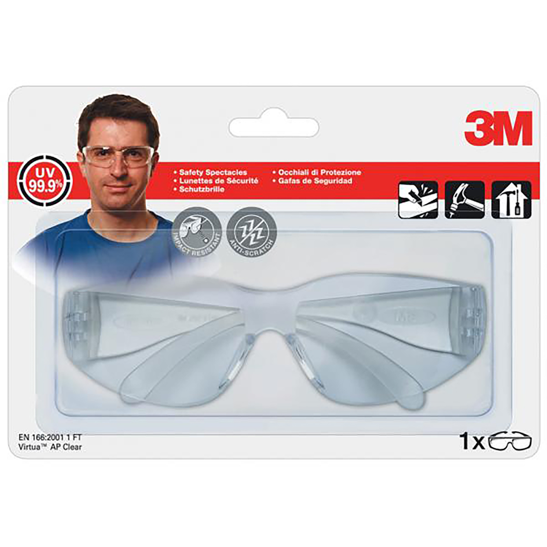VERNEBRILLE 3M VIRTUA KLAR