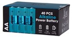 BATTERY ALKALINE AA LR06 1.5V 40-PACK