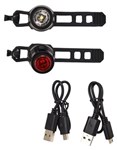 USB RECHARGEABLE BICYCLE LIGHTS SET