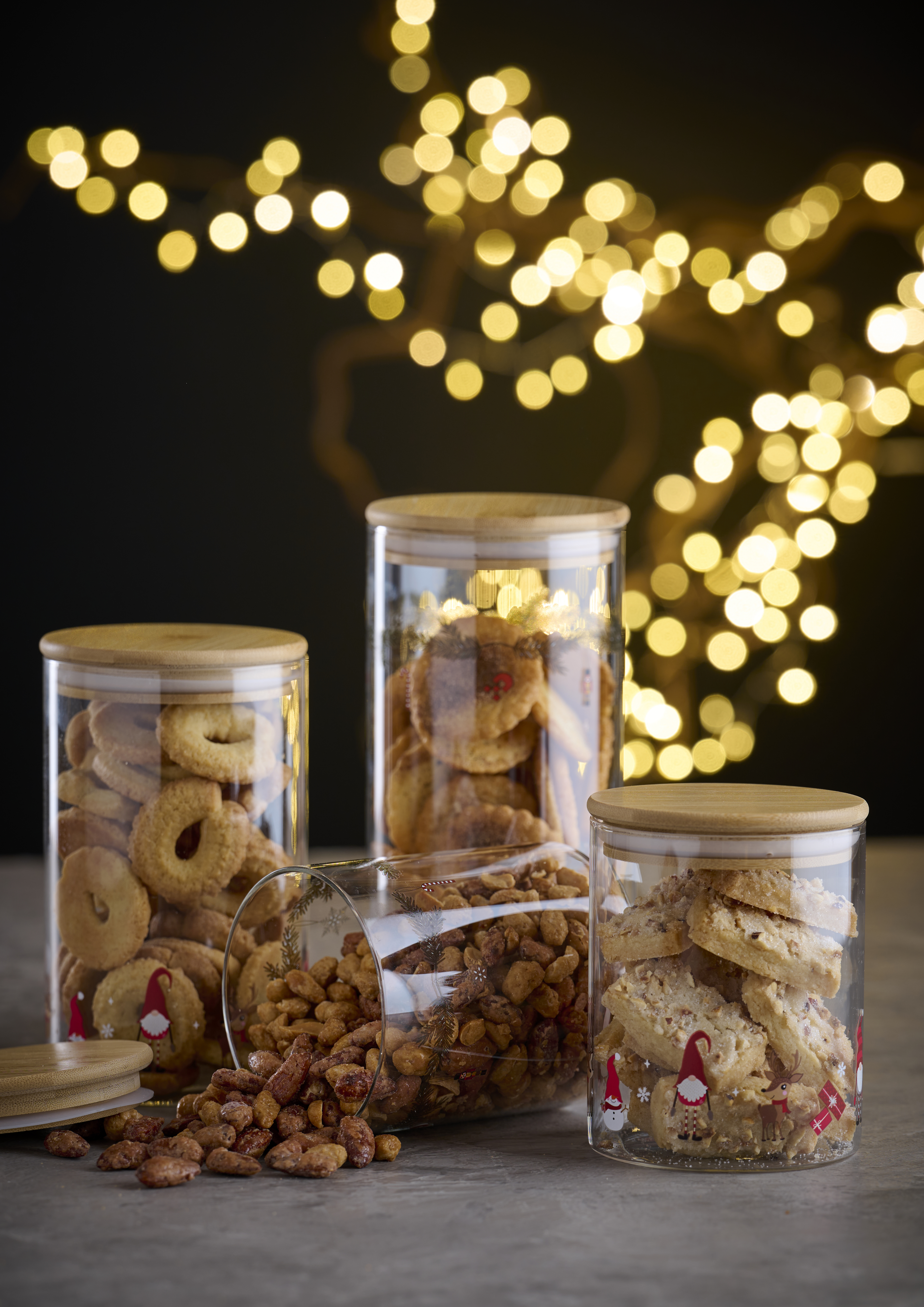 STORAGE JAR W/LID 1000ML
