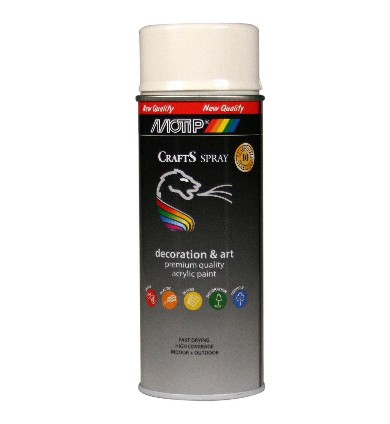 LAKKSPRAY 400ML KLARHVIT RAL9010 CRAFTS